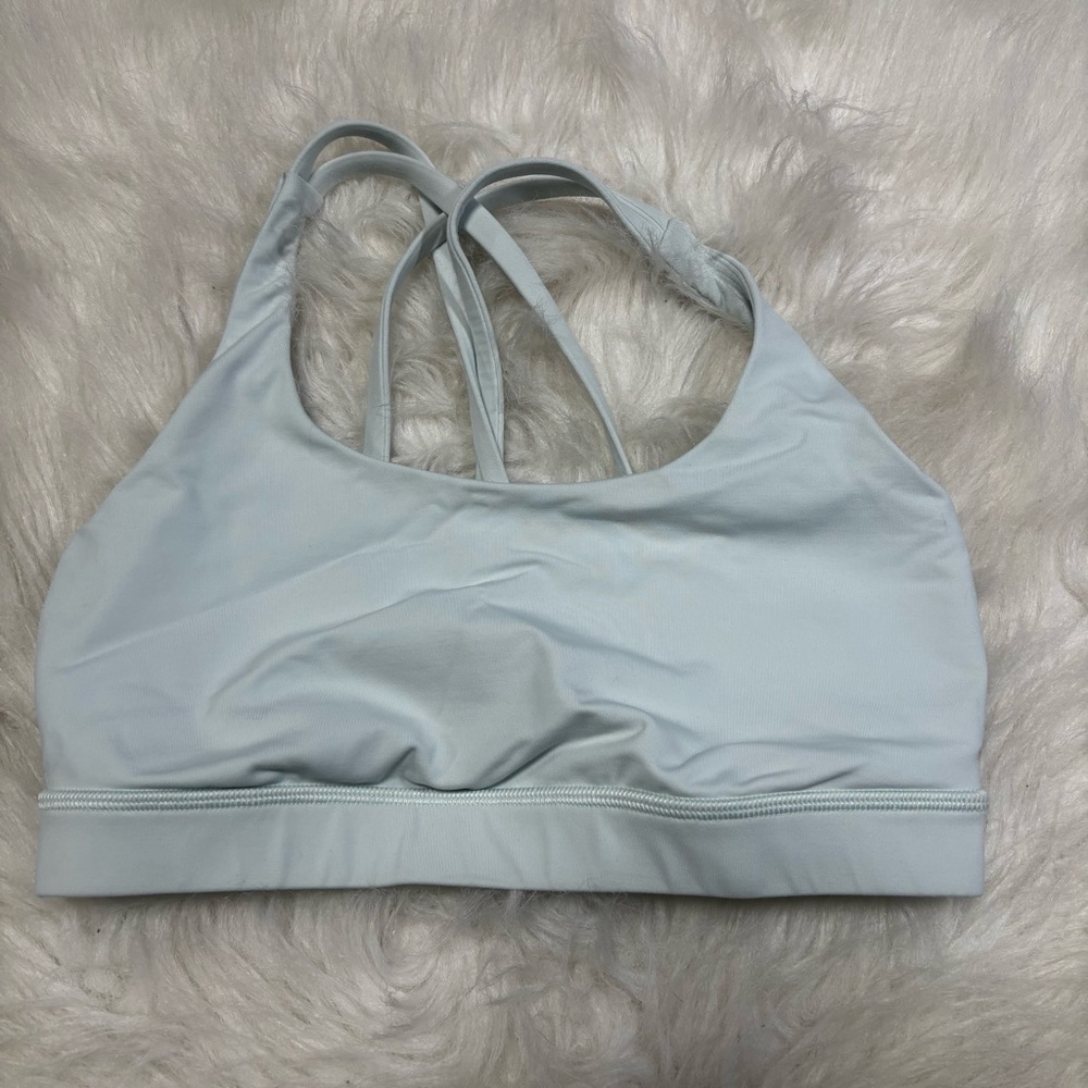 Lululemon Energy Bra in Hazy Jade size 6